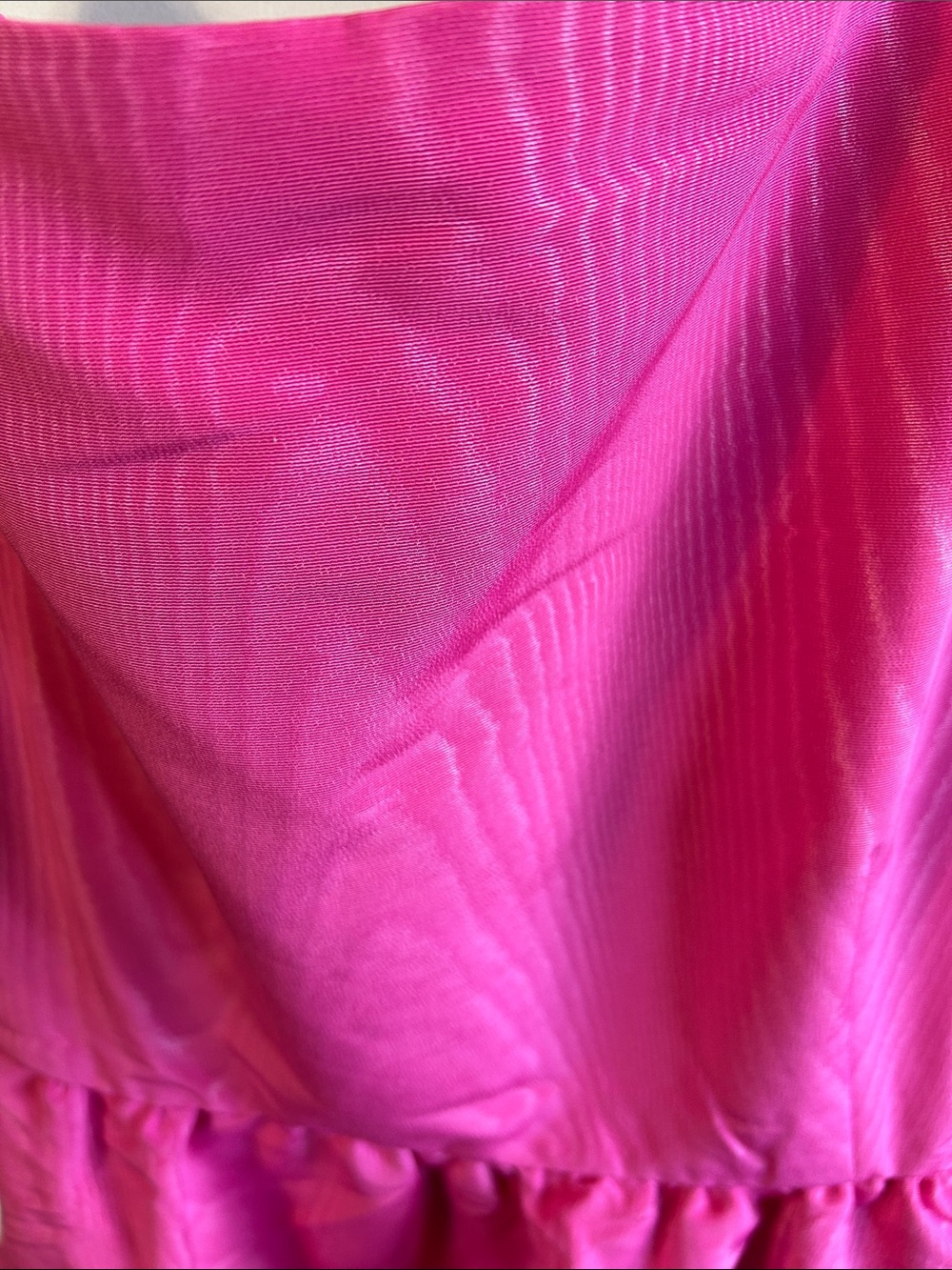 kate spade Hot Pink Tiered High-Low Spaghetti Strap Skirt NWOT - Picture 3 of 6